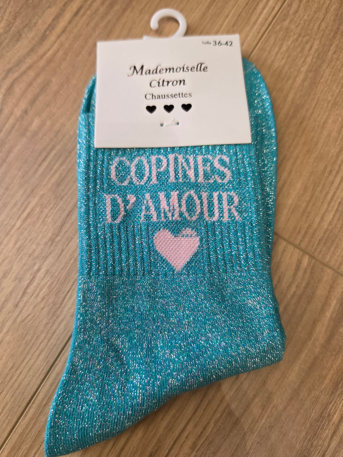 Copines d'amour turquoise