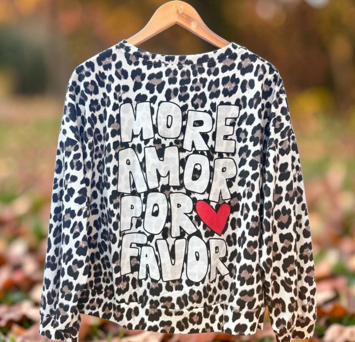 Sweat More Amor Por Favor ❤️. Blanc