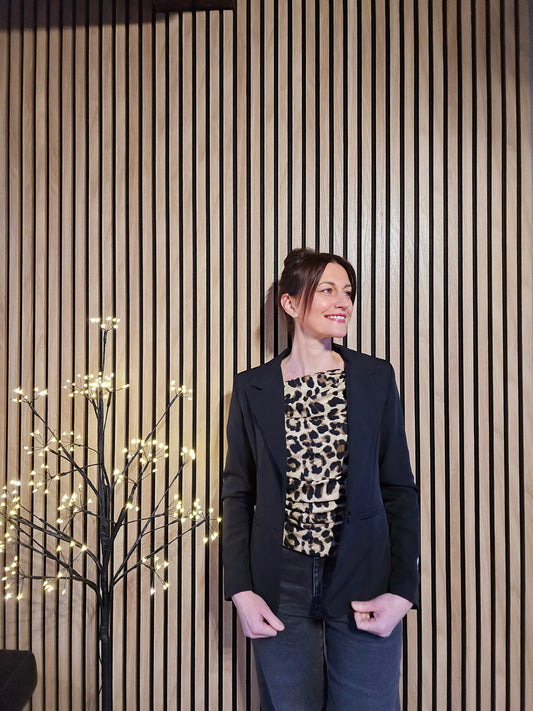 Blouse léopard