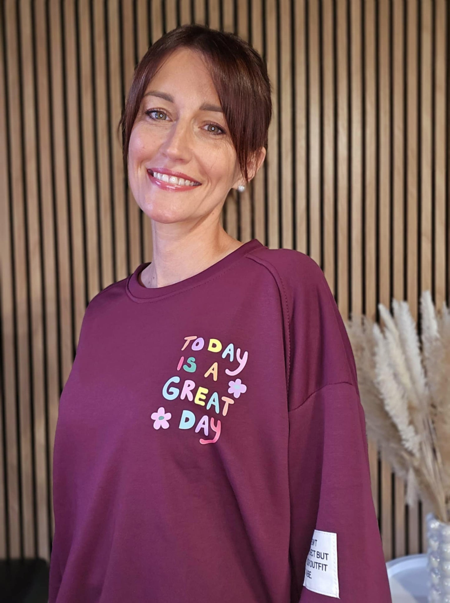 Sweat « Today is a Great Day » Bordeaux