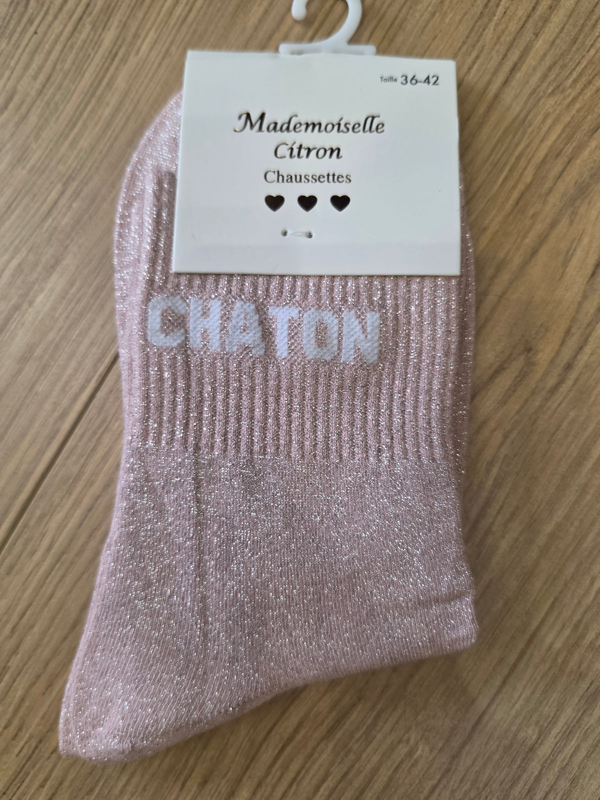 Chaton rose clair