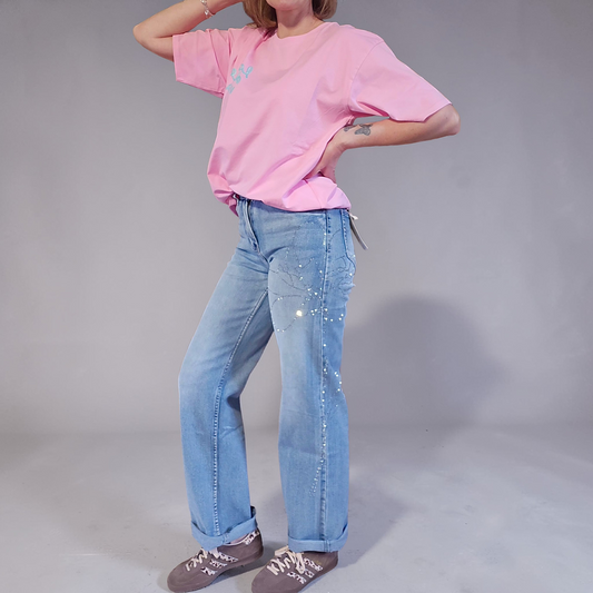 💎 JEANS TOXIK3 STRASS