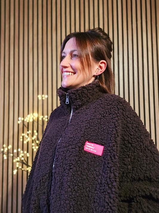 Veste moumoute. Choco