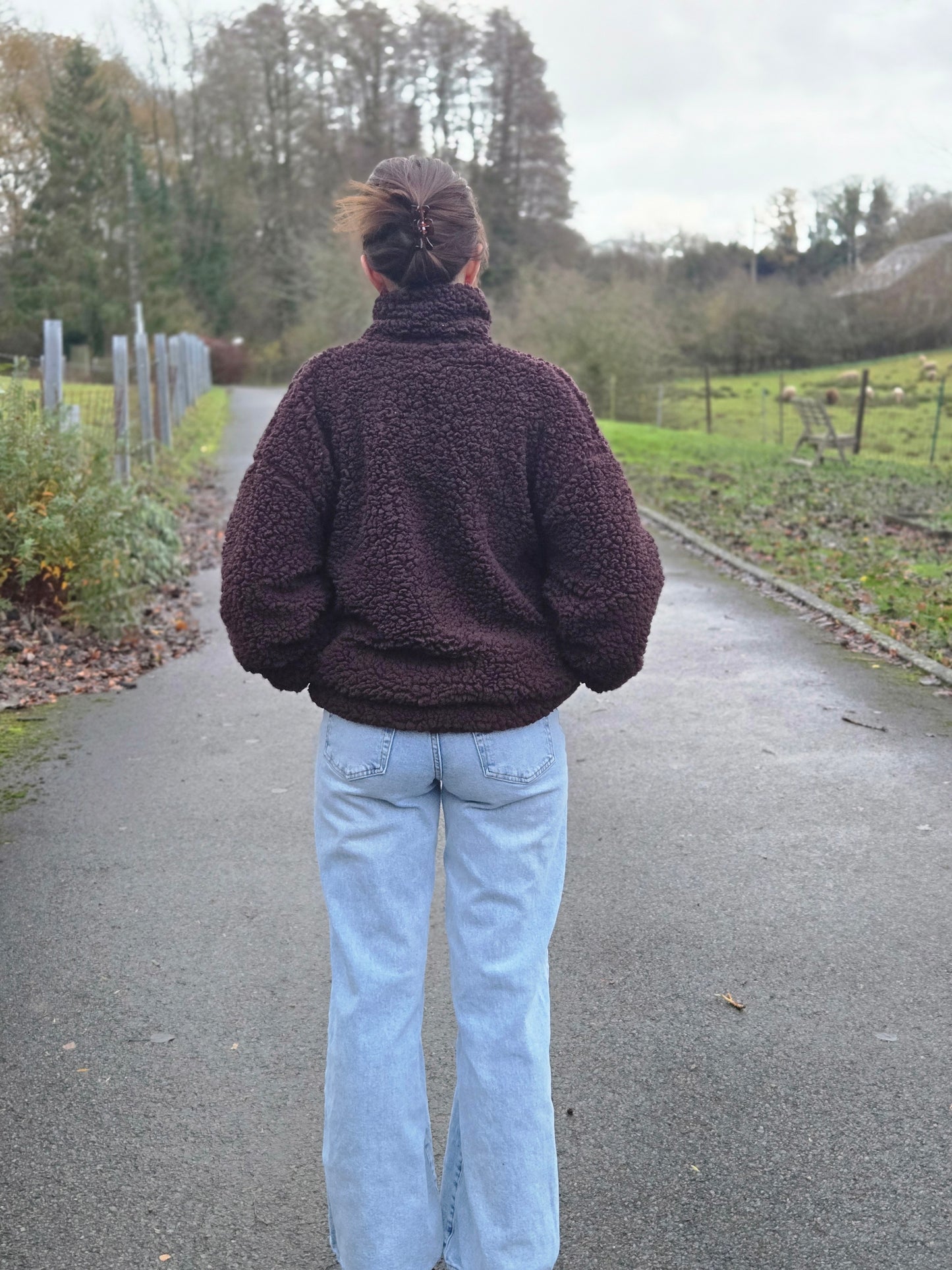 Veste moumoute. Choco