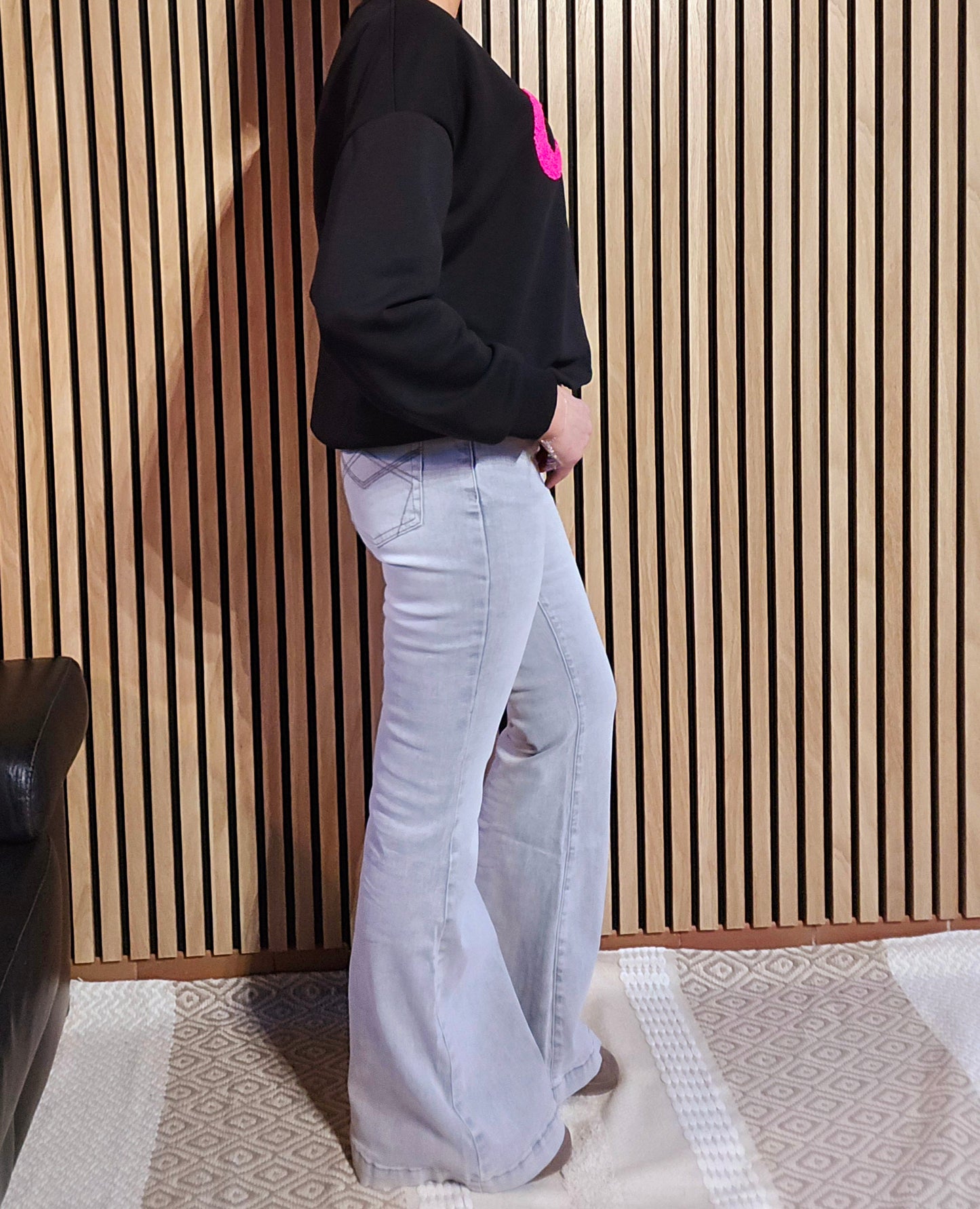 JEANS TOXIK3 GRIS CLAIR