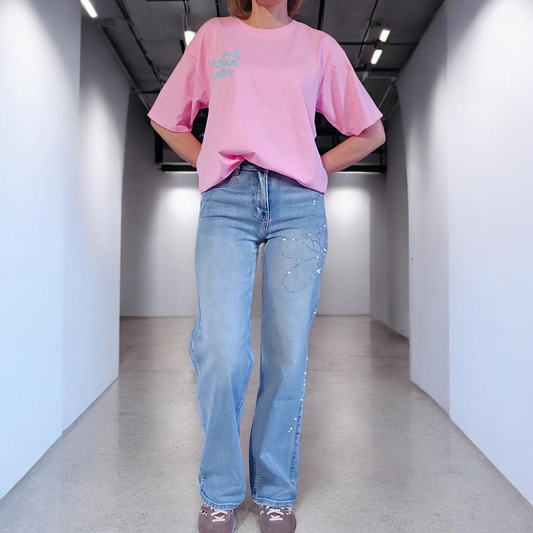 💎 JEANS TOXIK3 STRASS