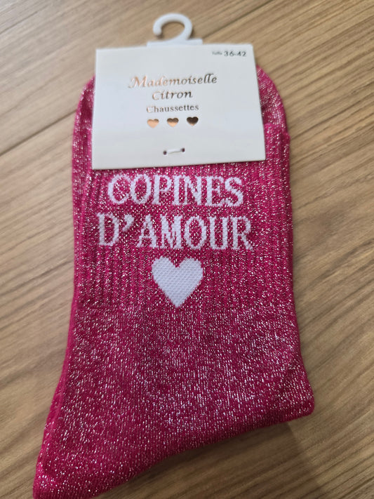 Copines d’amour fuschia
