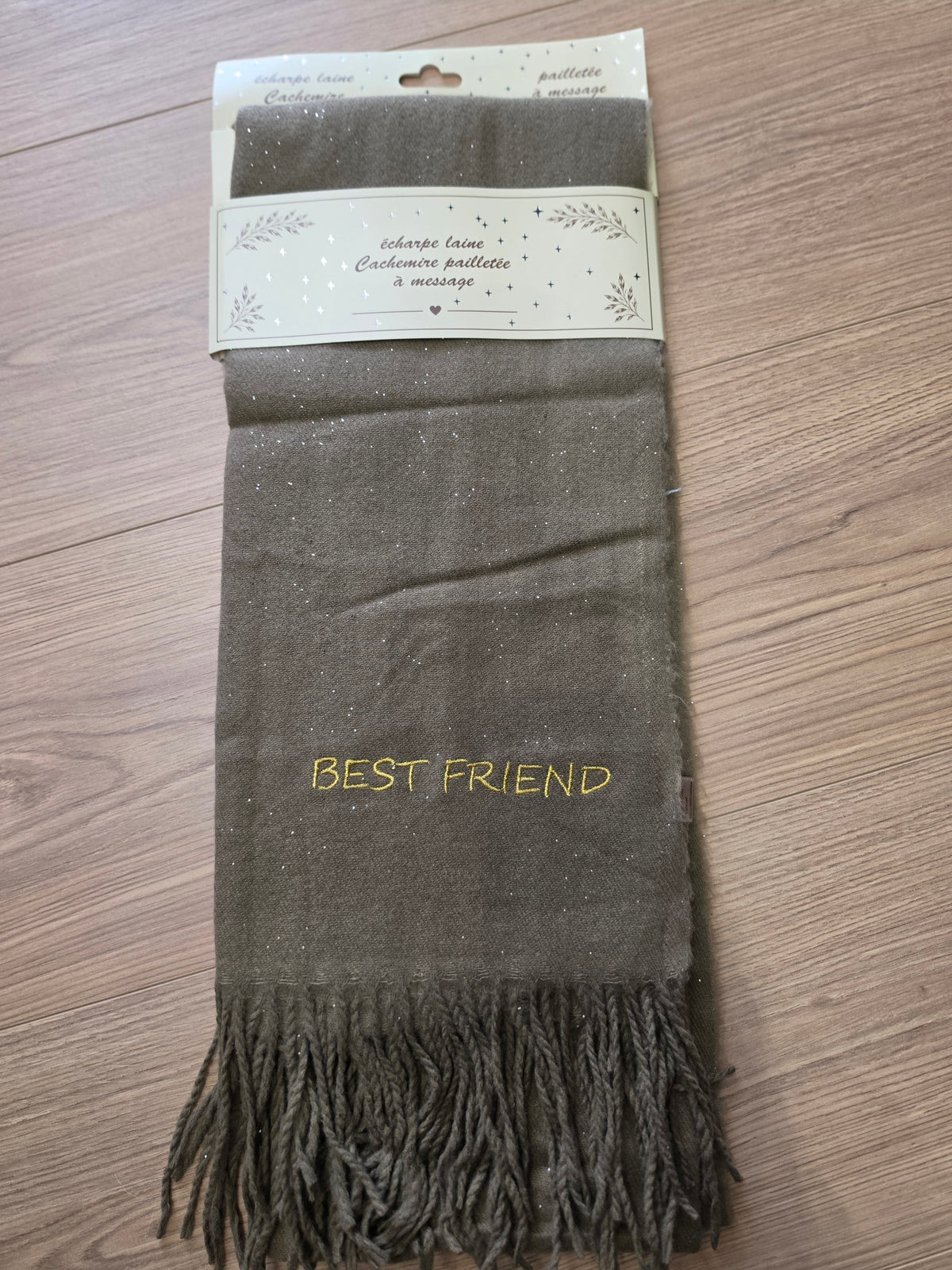 Écharpe Best Friend. Taupe