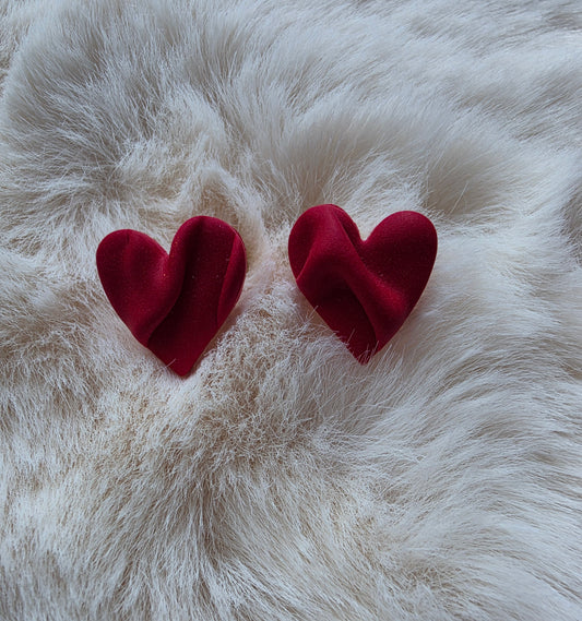 Boucles d'oreilles coeur ❤️