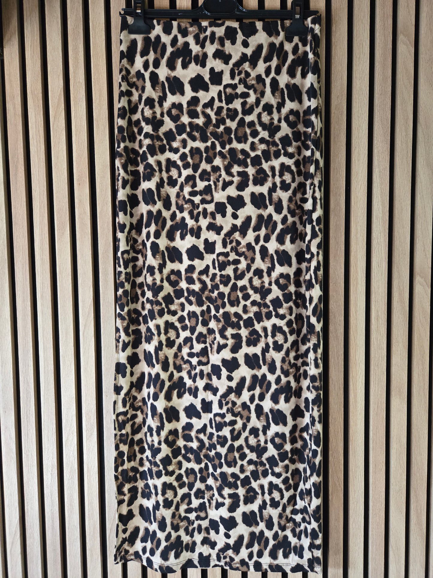 Longue jupe léopard