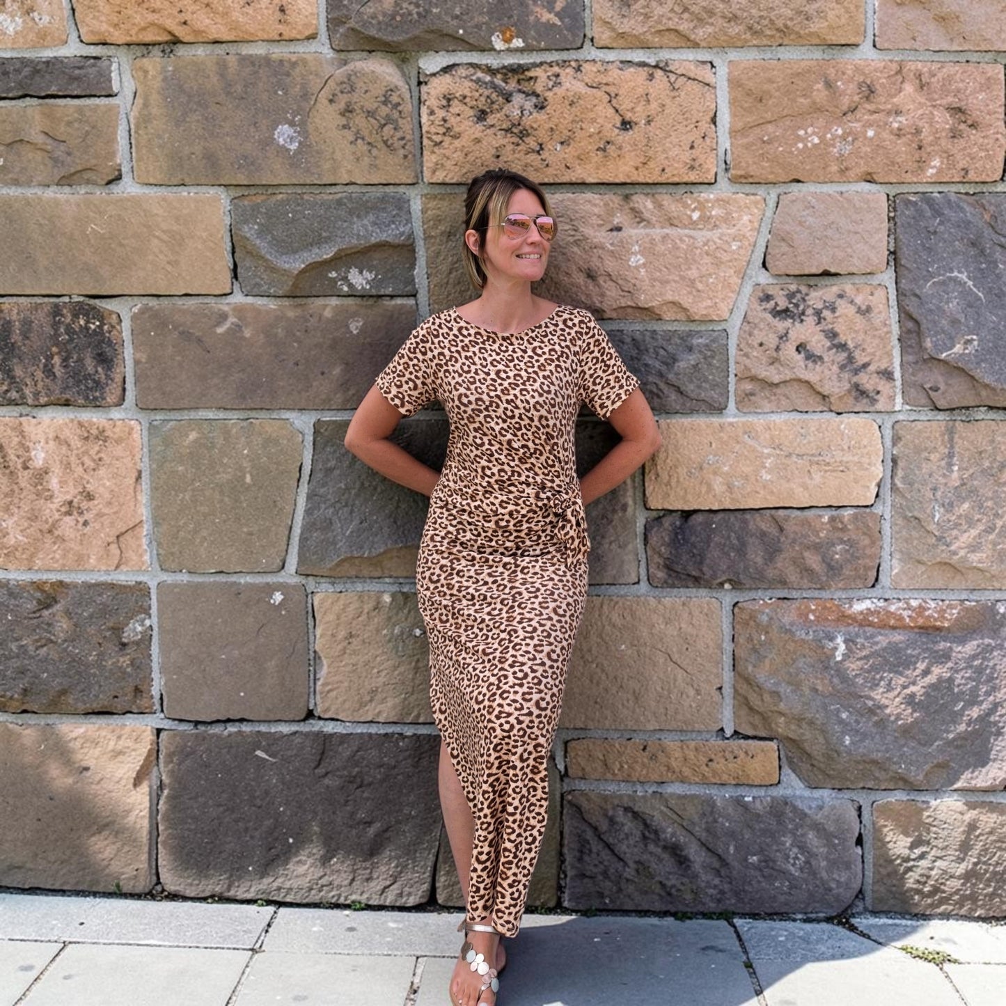 Robe T-shirt Léopard 🐆