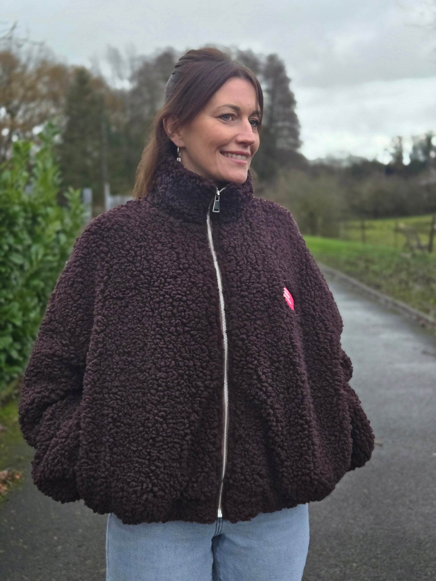 Veste moumoute. Choco