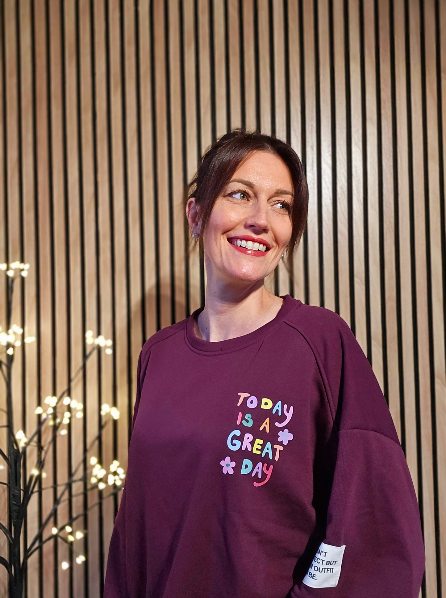 Sweat « Today is a Great Day » Bordeaux