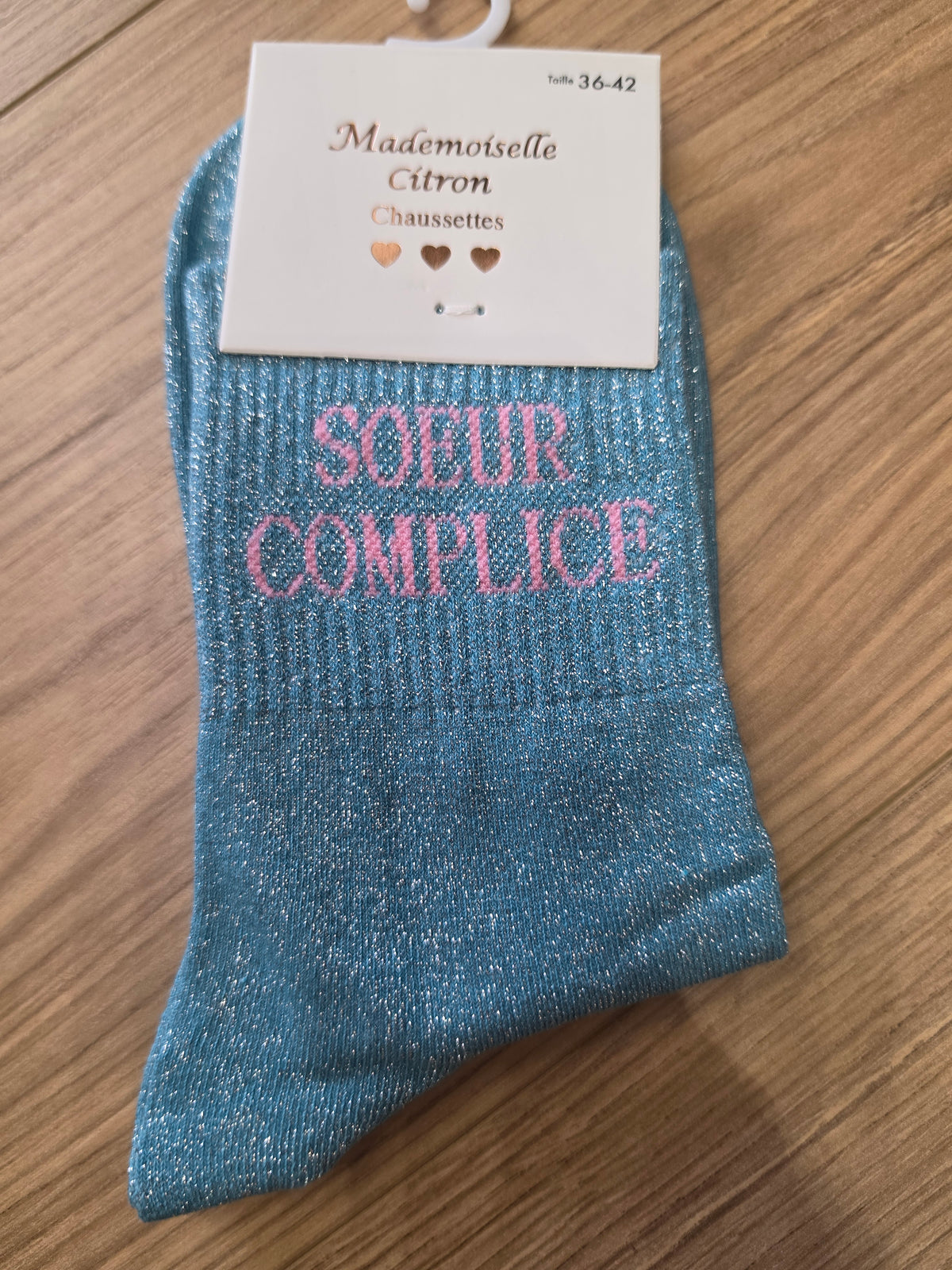 Sœur complice bleu
