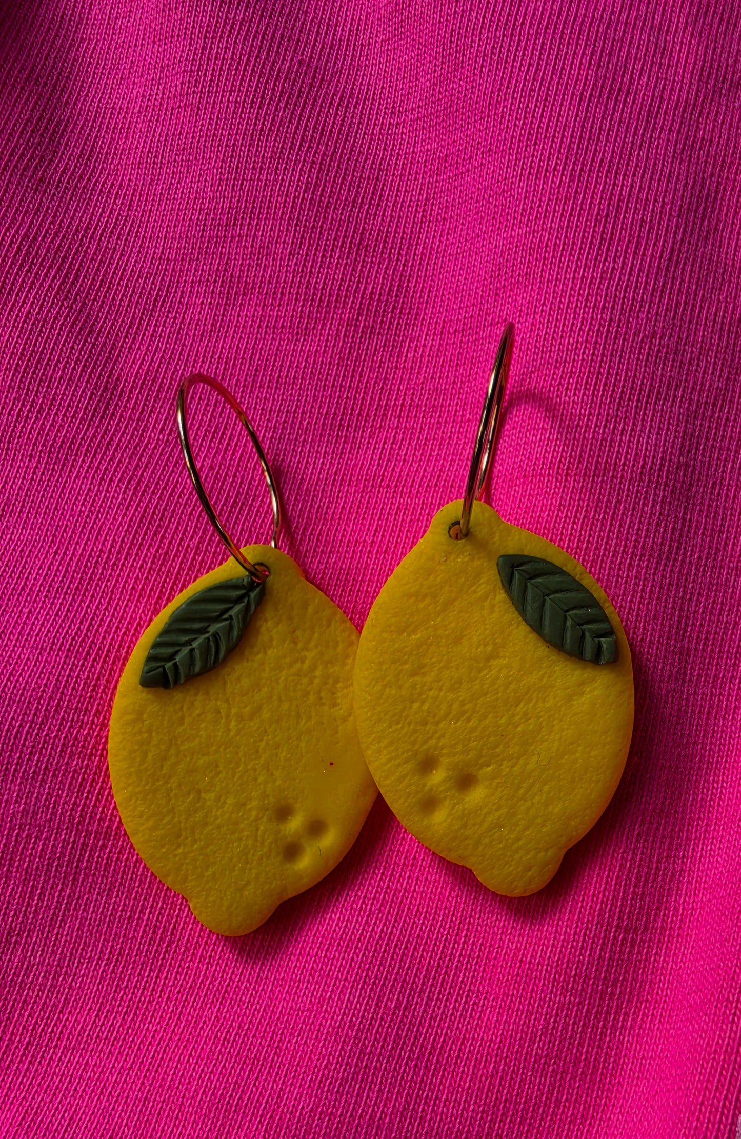 Boucles d'oreilles CITRON 🍋