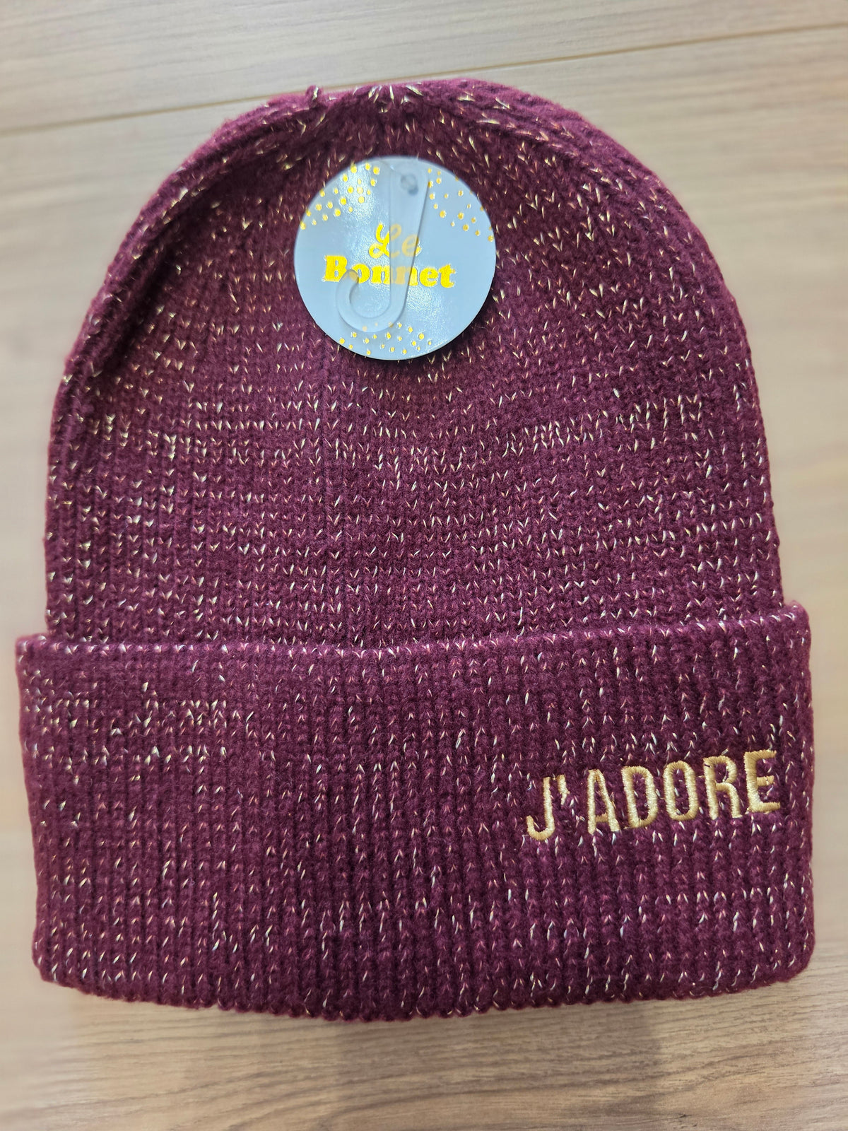 Bonnet J’adore. Bordeaux