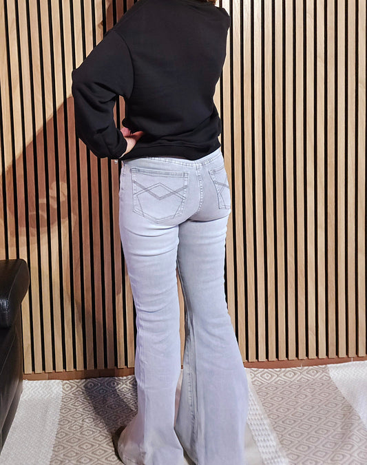 JEANS TOXIK3 GRIS CLAIR