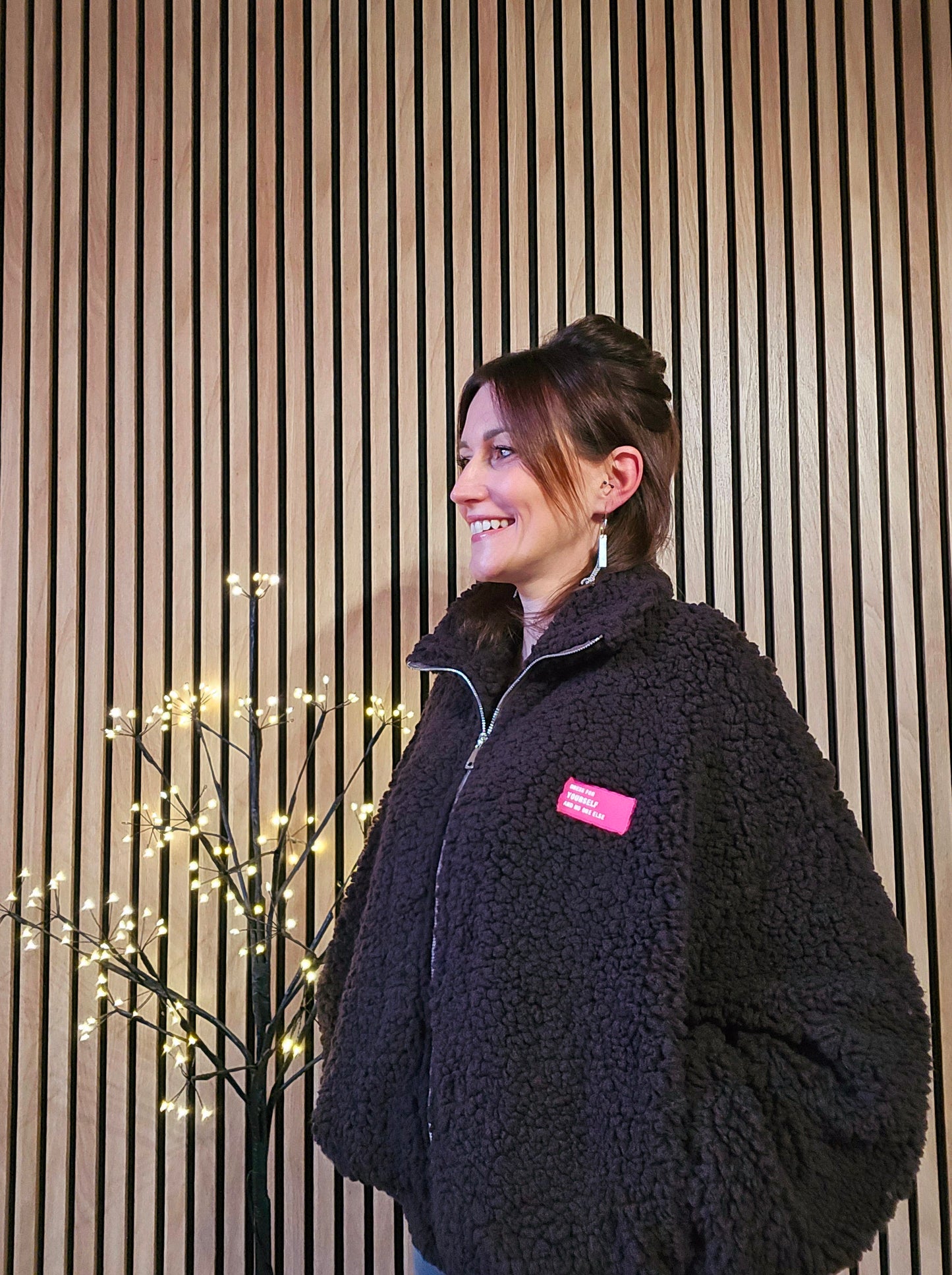 Veste moumoute. Choco