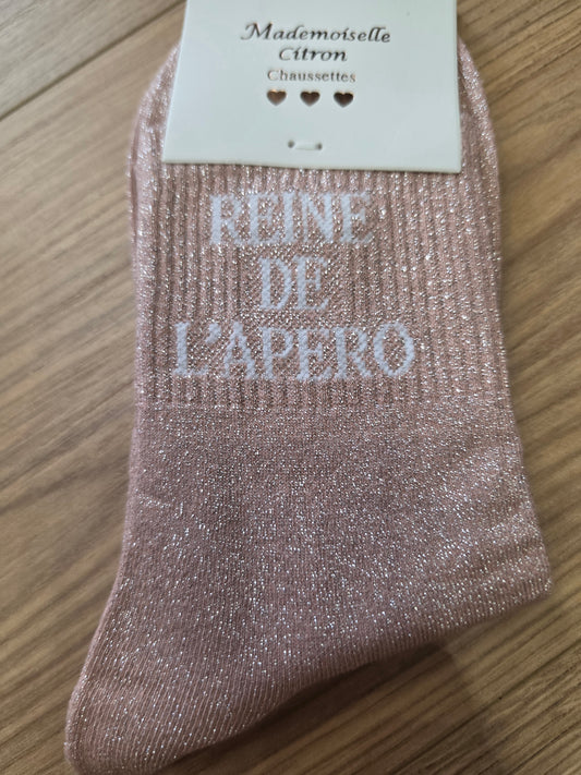 Reine de l’apero rose clair