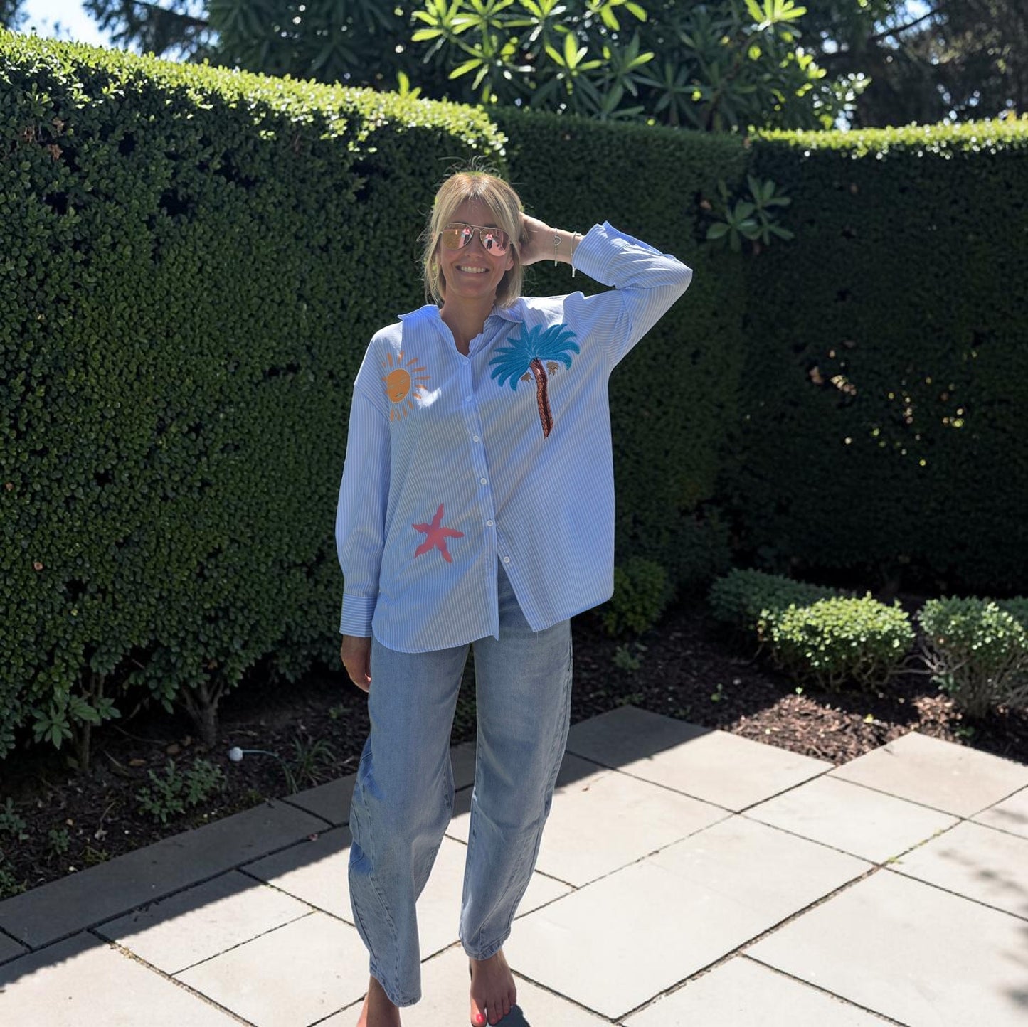 Jeans Barrel Denim Bleu Clair – Coupe Tendance et Confort Absolu 💙
